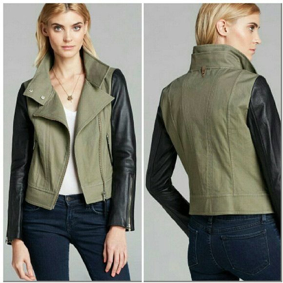 Mackage Andra leather and cotton combo - Picture 3 of 3